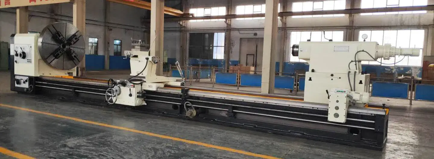 CW-H Series Heavy Duty Horizontal Lathe Machine 20Tons Load