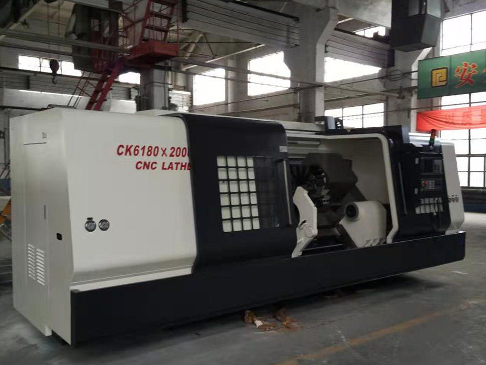 Slant Bed CNC Lathe with High Speed and High Precision